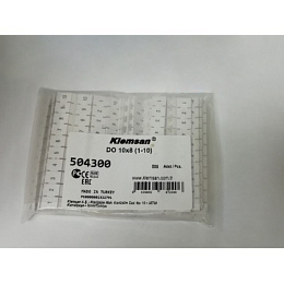 KLEMSAN DO 10x8; Горизонтальная маркировка (131-140)