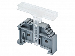 KLEMSAN Держатель маркировки клеммных групп на KD4 /KD6/ KD6A, (прозр.); ME 1-2
