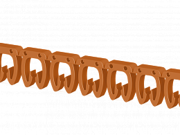 KLEMSAN Маркировка кабеля KE3 (4...6 мм.кв.) "3"