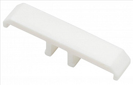 KLEMSAN Защитная маркировка (без надписей) на клеммники AVK 2,5-10/ AVK 2,5-4RD, (белая); IP 2