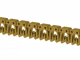 KLEMSAN Маркировка кабеля KE1 (0,75...1,5 мм.кв.) "4"