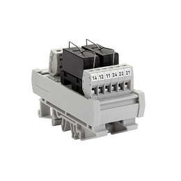 Релейный модуль двойной KLEMSAN 152632  RMG-2 (220V AC/DC, 10 A.)