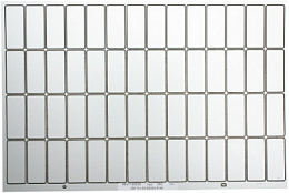 KLEMSAN Маркировка KLM-19X45 S/B RND SA