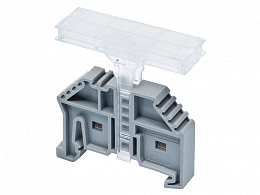 KLEMSAN Держатель маркировки клеммных групп на KD4 /KD6/ KD6A, (прозр.); ME 2-2