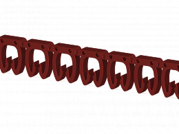 519002, Маркировка кабеля KE3 (4...6 мм.кв.) "2"