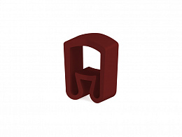 KLEMSAN Маркировка кабеля (кольцо) KG2 (4...16 мм.кв.), "T" (уп. 50 шт.)