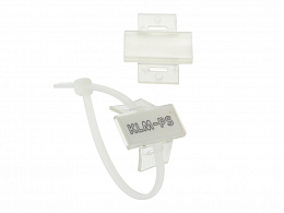 508080, Маркировка кабеля плоская 11х20мм, (без надписей), под стяжку; KBE 3