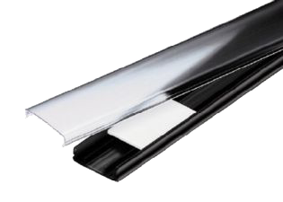 Планка для маркировки BZS—F черная, 9 и 15 мм