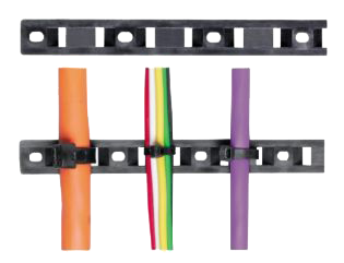 Планка с кабельными хомутами тип KBL