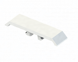 KLEMSAN Защитная маркировка (без надписей) на клеммники AVK 16-35*, (белая); IP 3