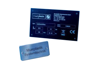 Материал для маркировки ALU—K Aluminium eloxiert