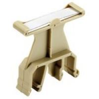 KLEMSAN Держатель маркировки клеммных групп на DIN-рейку, (бежевый); GE