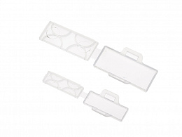 520120, Маркировка кабеля плоская 21х43мм, (без надписей), под стяжку; KBE 2