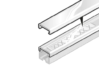 Крышка к планке для маркировки BZS и BZS—F
