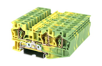 Клеммная колодка на DIN-рейку AK4-TN-PE