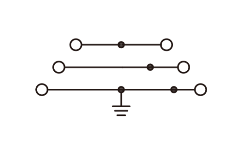 Клеммная колодка на DIN-рейку DP2.5N-3L-L3PE