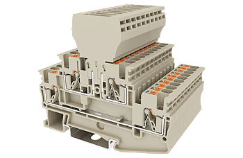 Клеммная колодка на DIN-рейку DPP2.5N-CP