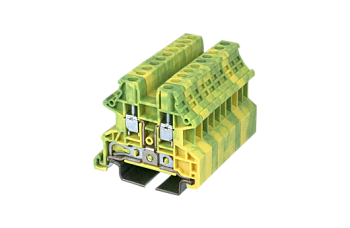 Клеммная колодка на DIN-рейку DK2.5N-PE