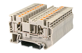 Клеммная колодка на DIN-рейку DP4N