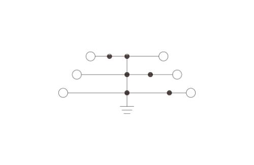 Клеммная колодка на DIN-рейку DP2.5N-3L-PE