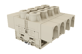 Клеммная колодка на шпильке DKM120-U