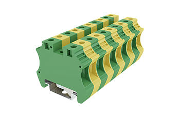 Клеммная колодка на DIN-рейку DK10-PE