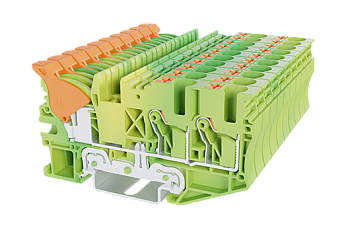 Клеммная колодка на DIN-рейку DPH6-DP-TN-PE