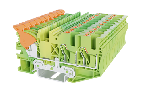 Клеммная колодка на DIN-рейку DPH6-DP-TN-PE