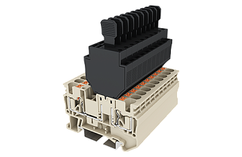 Клеммная колодка на DIN-рейку DP4N-TU