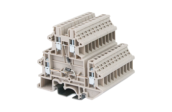 Клеммная колодка на DIN-рейку DKK2.5N-D03
