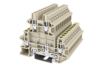 Клеммная колодка на DIN-рейку DKK4N-L2PE
