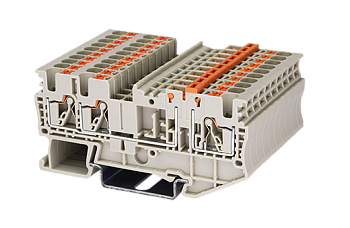 Клеммная колодка на DIN-рейку DP2.5N-TN-TG