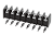 Клемма барьерная однорядная DT-35-B25W-XX