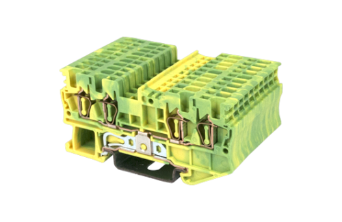 Клеммная колодка на DIN-рейку AK1.5-TR-PE