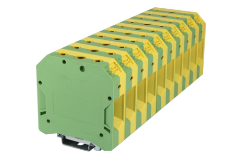 Клеммная колодка на DIN-рейку DK50-PE