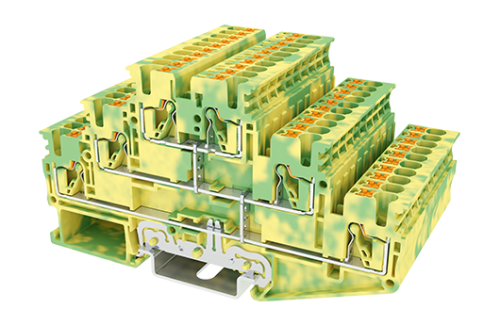 Клеммная колодка на DIN-рейку DP2.5N-3L-PE