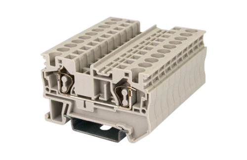 Клеммная колодка на DIN-рейку AK4