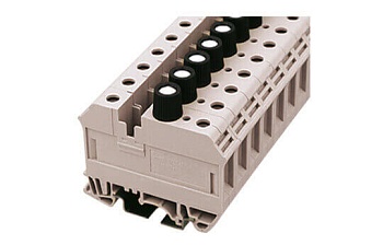 Клеммная колодка на DIN-рейку DK10-TFA