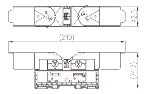 Клеммная колодка на шпильке DKM120-C