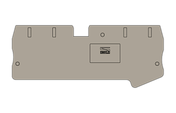 Торцевая крышка DP4CA-TR
