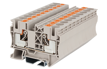 Клеммная колодка на DIN-рейку DP10