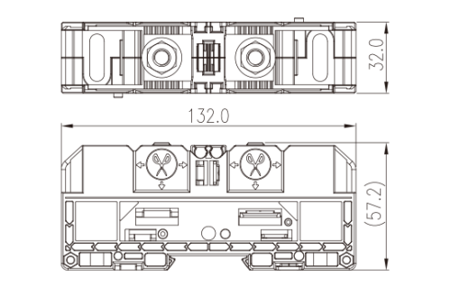 Клеммная колодка на шпильке DKM95