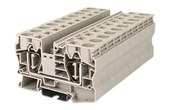 Клеммная колодка на DIN-рейку AK16