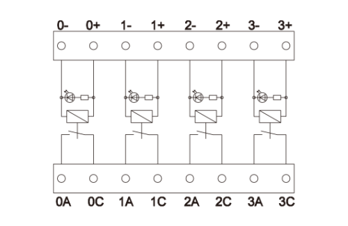 Релейный блок 0240-A104B-U-HF
