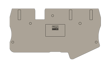Торцевая крышка DP6CA-TN