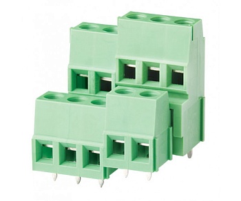 Клеммник винтовой, двухуровневый ASEK500B-5.0-2x03P