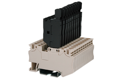 Клеммная колодка на DIN-рейку AK4-MLXX