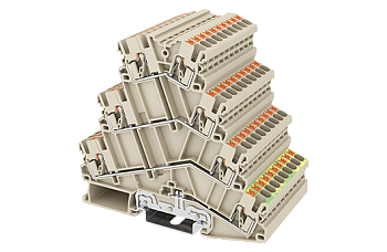 Клеммная колодка на DIN-рейку DP4N-3L-SPE