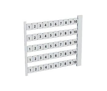 8020388749, Клеммная маркировка MTG 6 (X8)