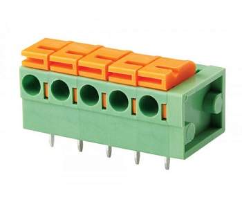 Клеммник пружинный AS142R-7.62-24P